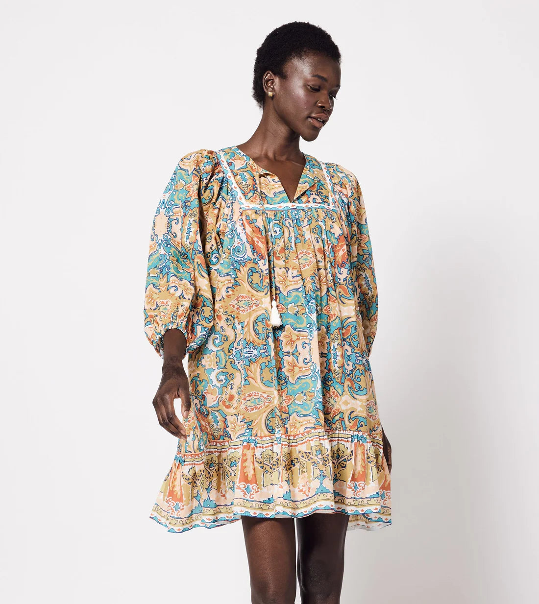 Magdalena Mini Dress in las palmas print by Cleobella – SavVy | Retail  Therapy