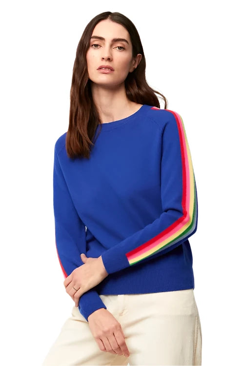 Aracar Cashmere Sweater in royal by Aldo Martins