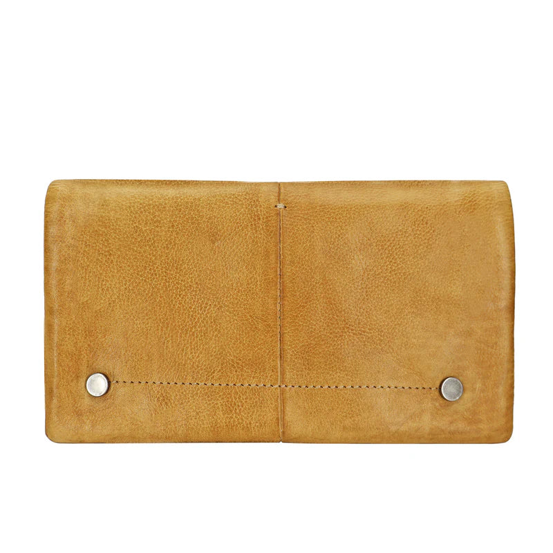 Terry Wallet in camel by Latico