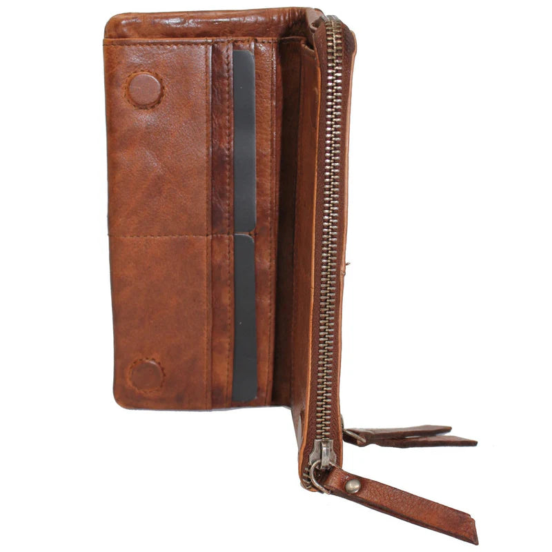 Andi Wallet in brown by Latico