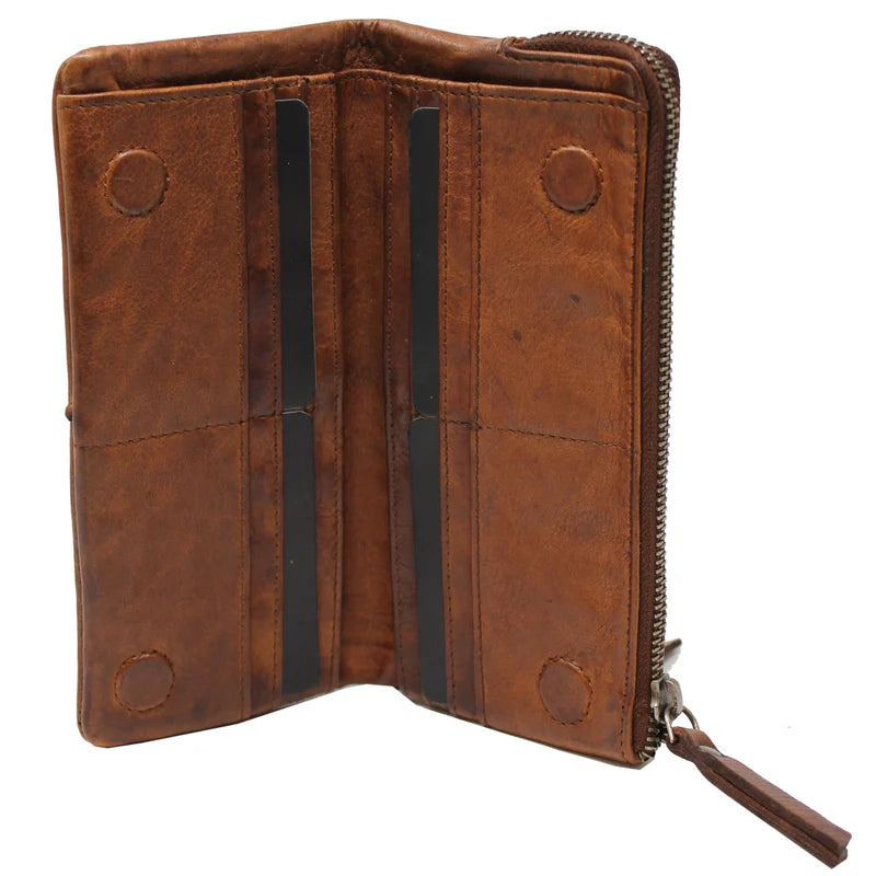 Andi Wallet in brown by Latico