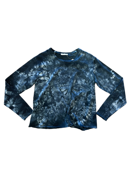 Tie Dye Tee in black/cloud wash by Luna Luz