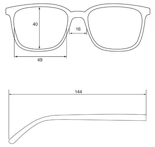 Blakely Reading Glasses  : Gray / +2.5