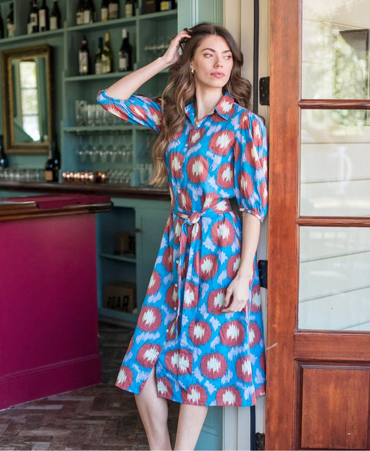 Margot Dress in lasso by Elizabeth James