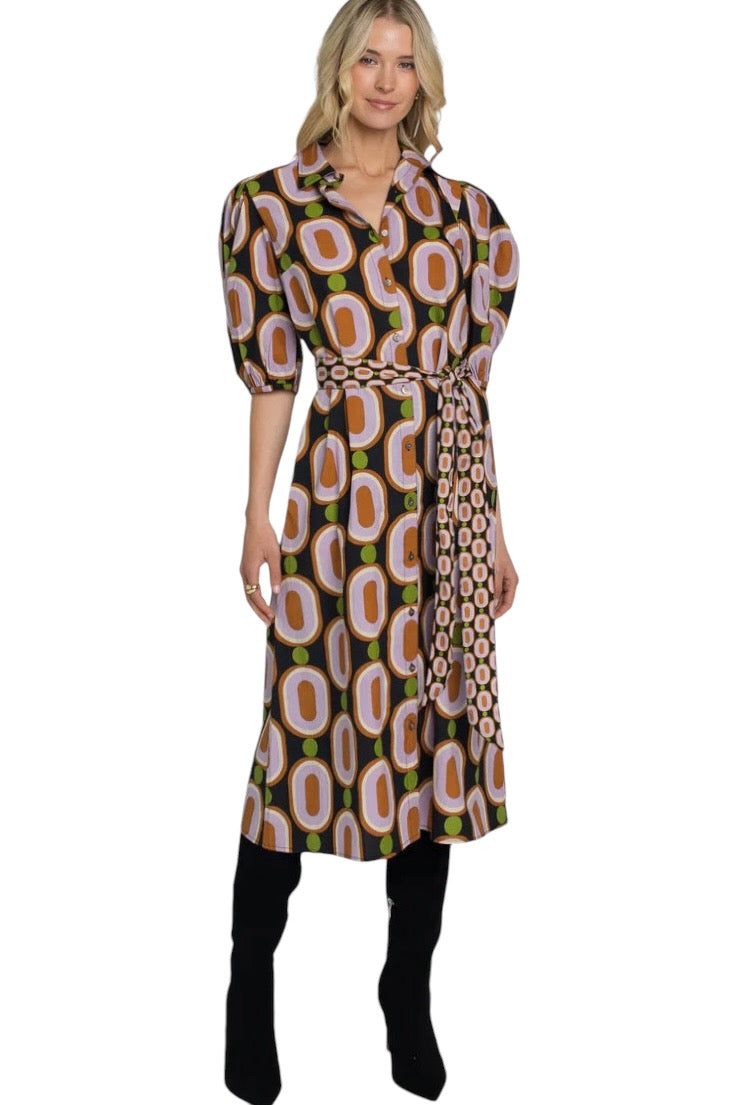 Margot Dress in large link by Elizabeth James