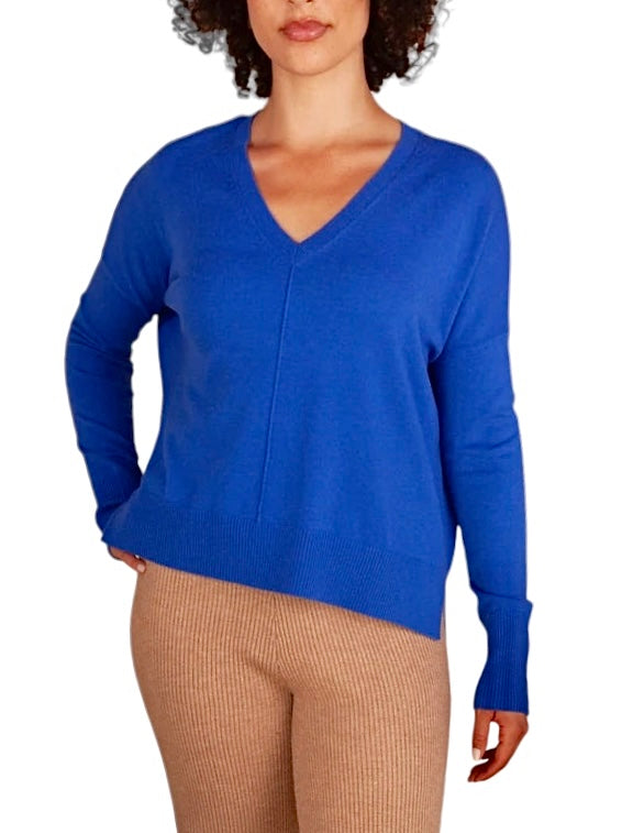 Wagner Sweater in blue victorie by Kerisma