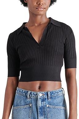 Charlise Sweater in black by Steve Madden