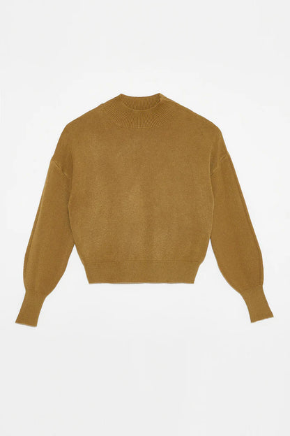 Steely Sweater in khaki by Deluc