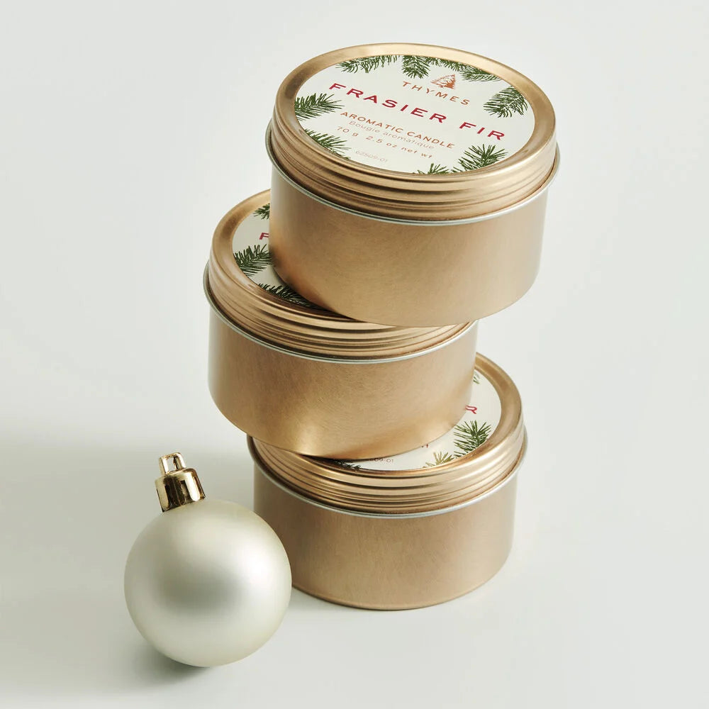 Travel Tin in frasier fir by Thymes