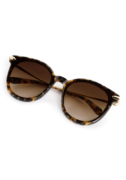 Colette Nylon in Blonde Tortoise 18K by Krewe