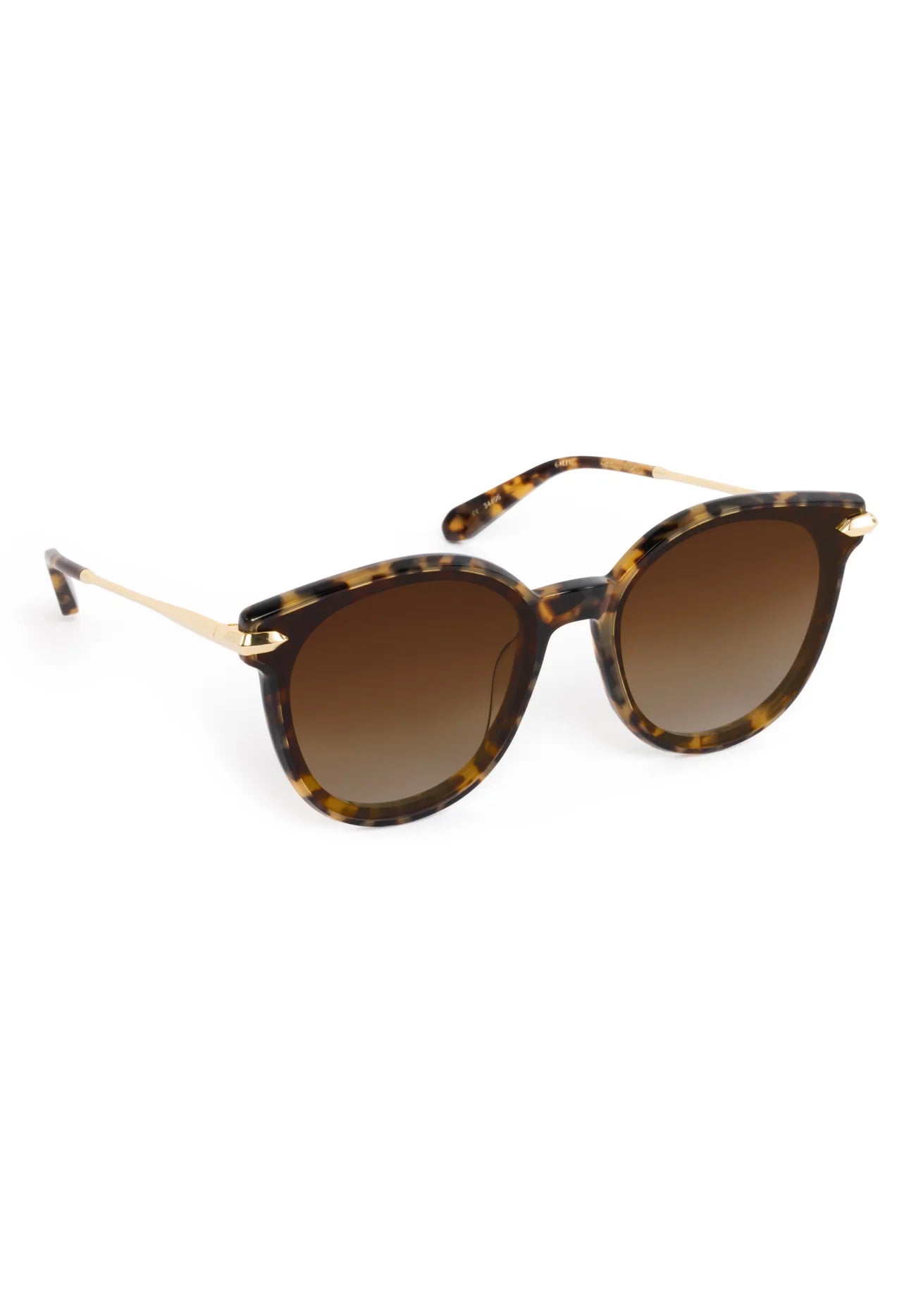 Colette Nylon in Blonde Tortoise 18K by Krewe