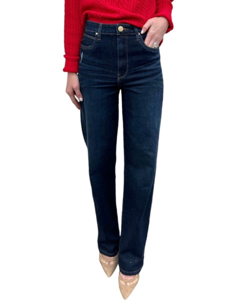 Sienna High Rise Wide Leg 5 Pocket Jean in feelings by KUT