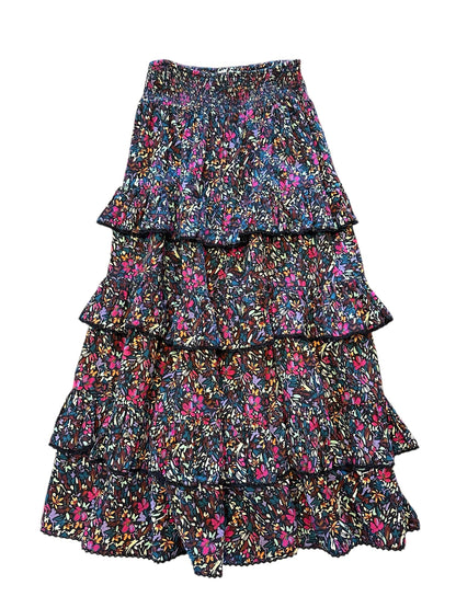 Savannah Midi Skirt in ditsy floral by Allison