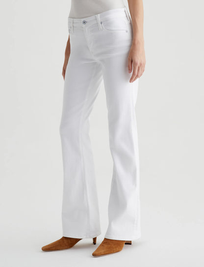 Angel Bootcut in gallery white by AG