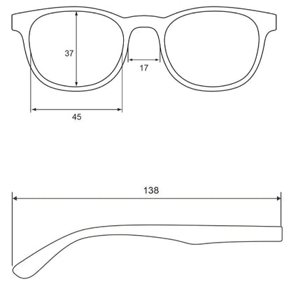 Clark Reader in grey Strength 2.25