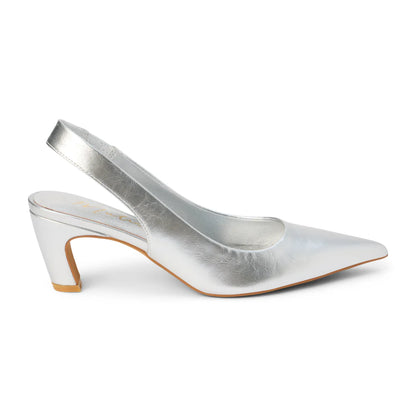 Leona Slingback Heel in silver by Matisse