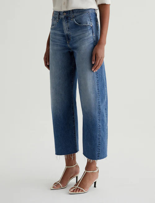 Hattie Barrel Crop Jean in gemini by AG