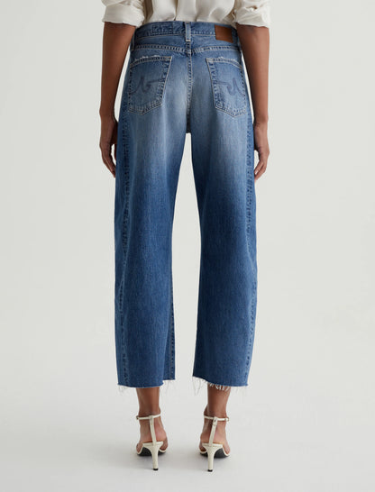 Hattie Barrel Crop Jean in gemini by AG