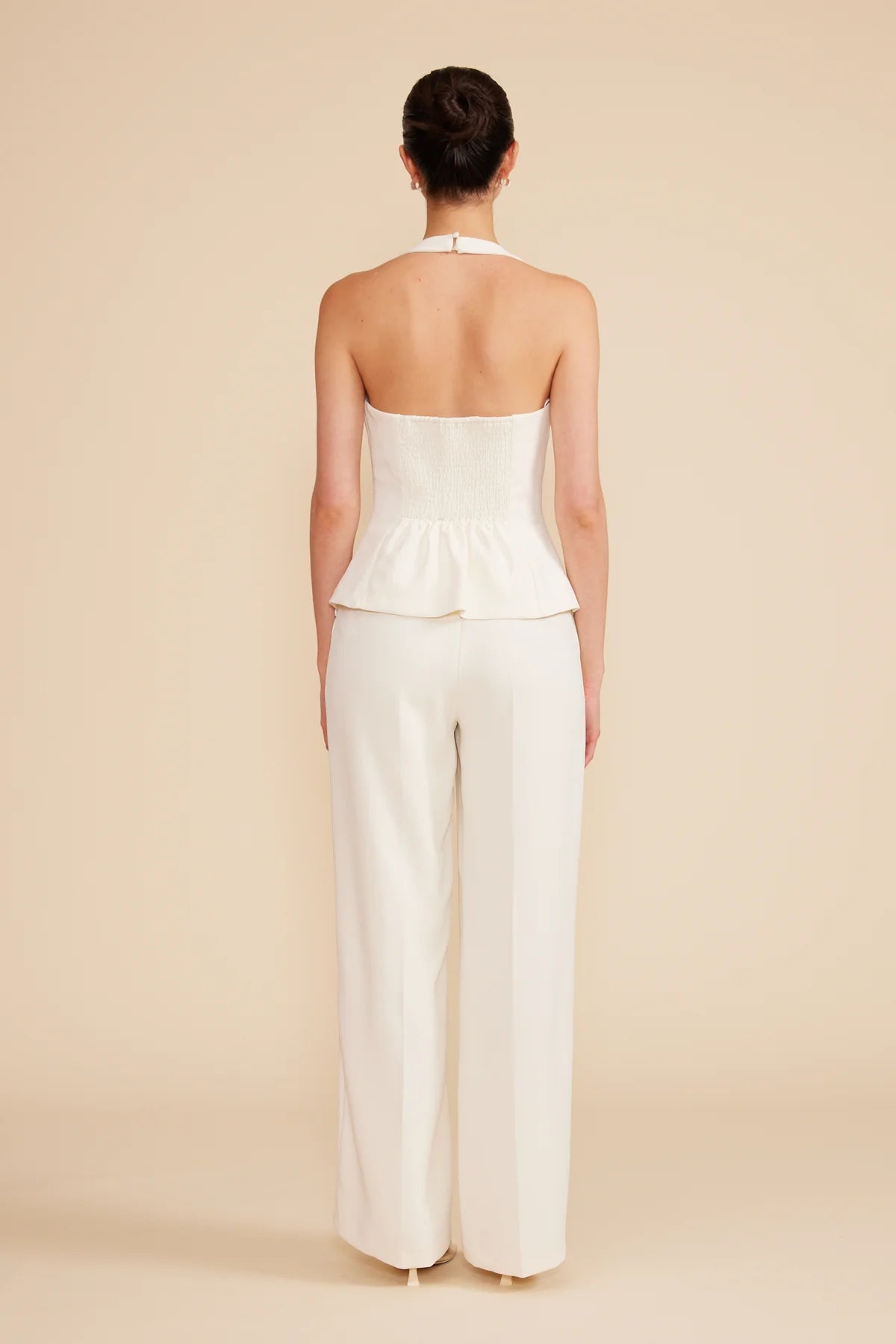 Valli Pants in Ivory by Lucy Paris