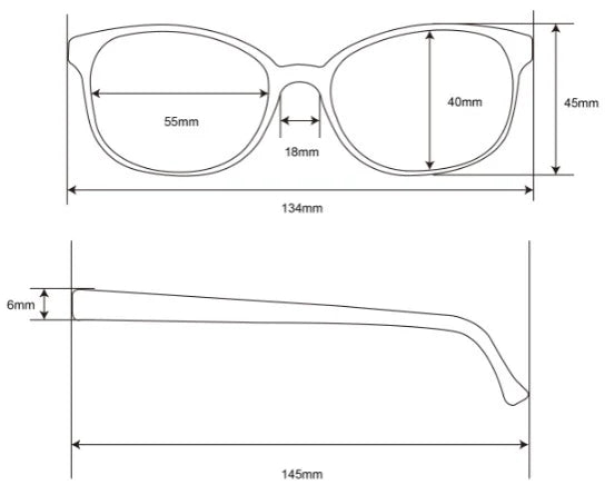 Lira Reader in tan/tortoise Strength 1.25