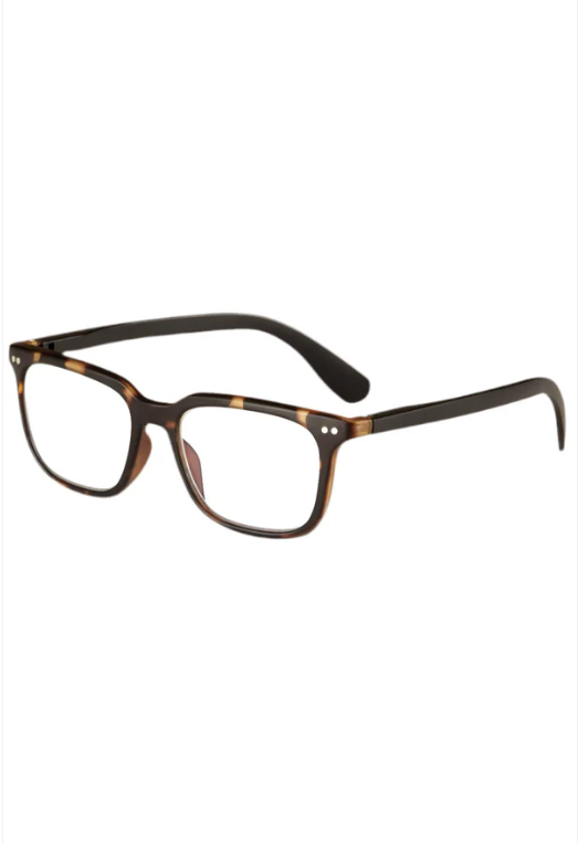 Brentwood Reading Glasses: Black / +1.25