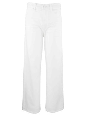 Sienna High Rise Wide Leg in optic white by KUT