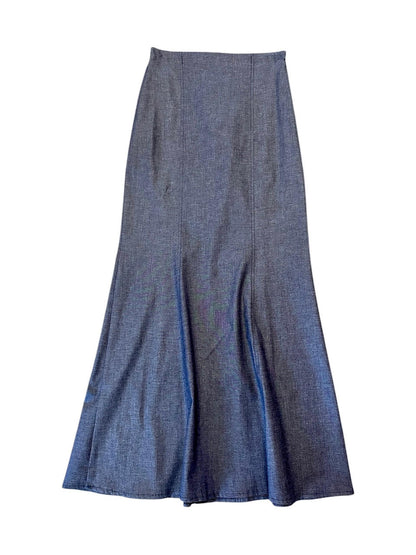 Denim Skirt in dark wash by BYU