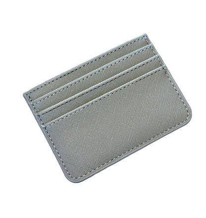 Skinny Credit Card Holder in gray