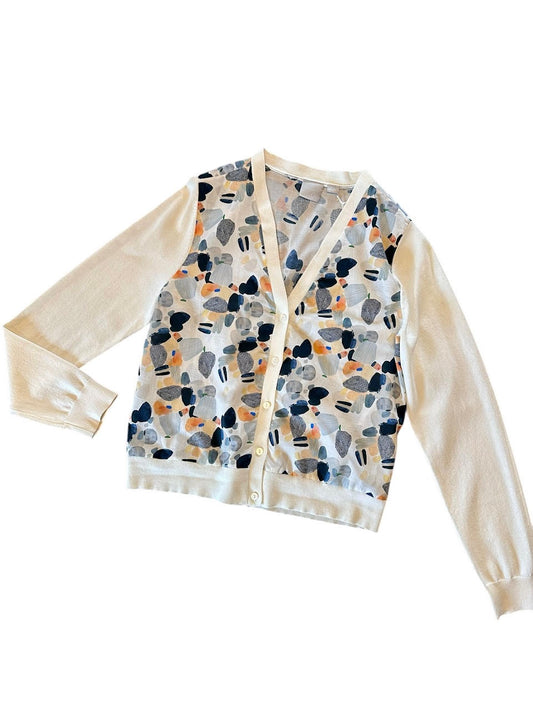 Print Woven Mix Cardi By Zero Degrees