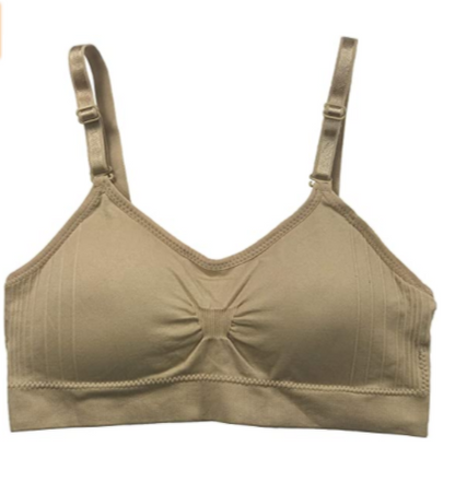 Seamless T shirt bra in nude by Joy Bra